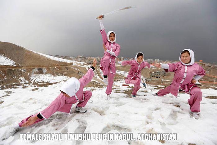 shaolin wushu club - Female Shaolin Wushu Club In Kabul, Afghanistan
