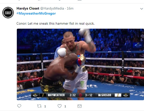 SPOILER ALERT: Highlights and Tweets From The Mayweather/McGregor Fight