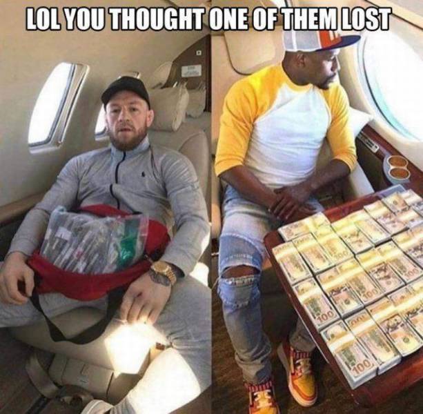 mayweather and money - Lol You Thought One Of Them Lost