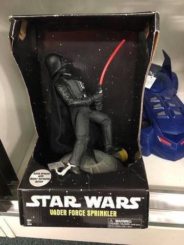 random pic action figure - Star Wars Vader Force Sprinkler