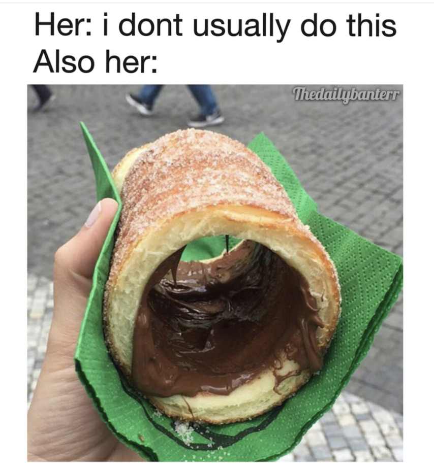 trdelnik anal - Her i dont usually do this Also her Thedailybanterr