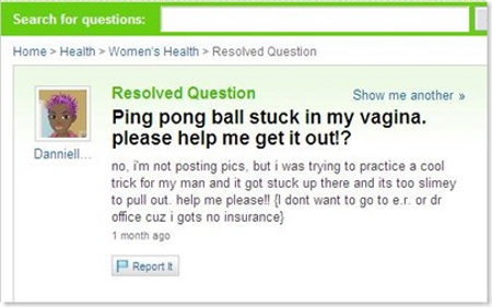 21 Yahoo Questions About Sex That Will Make You Want To Quit Life