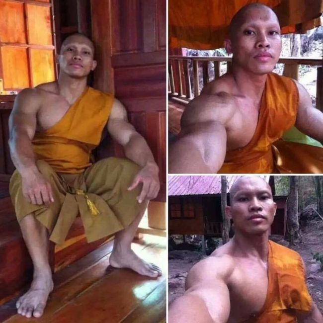 jacked monk