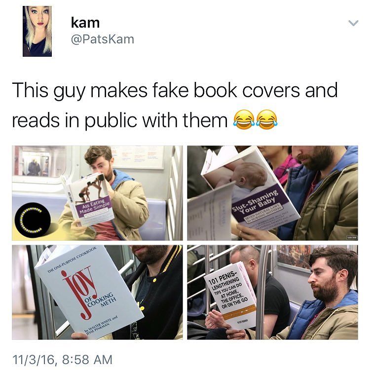 joy of cooking meth - kam This guy makes fake book covers and reads in public with them aa Ass Eating Made Simple Slutushaming The OnePurpose Cookbook 101 Penis Lengthening Tips You Can Do At Home, The Office Or On The Go Cooking Meth 11316,