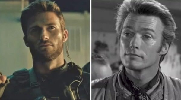 Scott Eastwood and Clint Eastwood at 30.