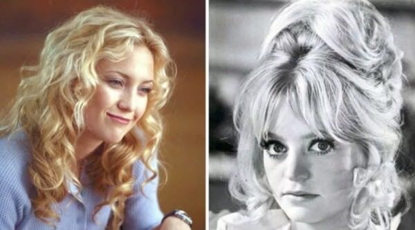 Kate Hudson and Goldie Hawn at 25