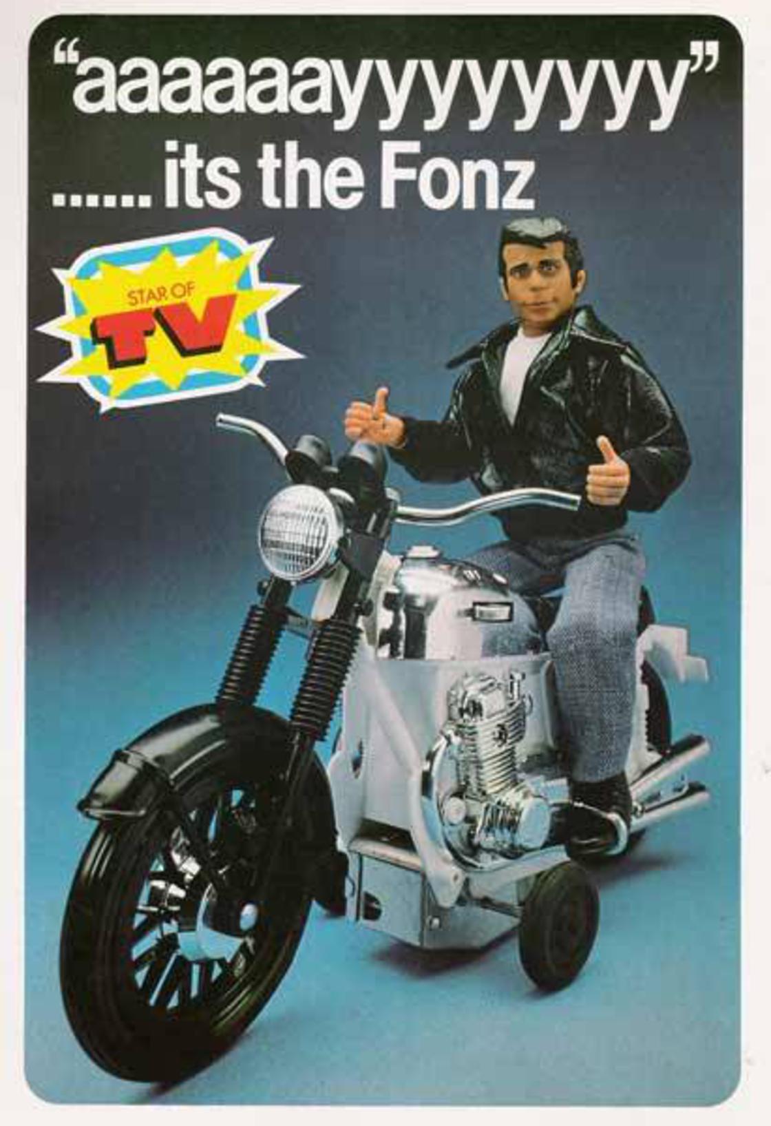 happy days toys vintage - ......its the Fonz Star Of