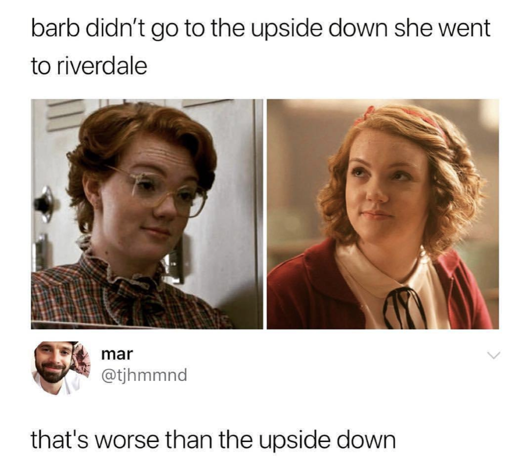 Some joke about the upside down
