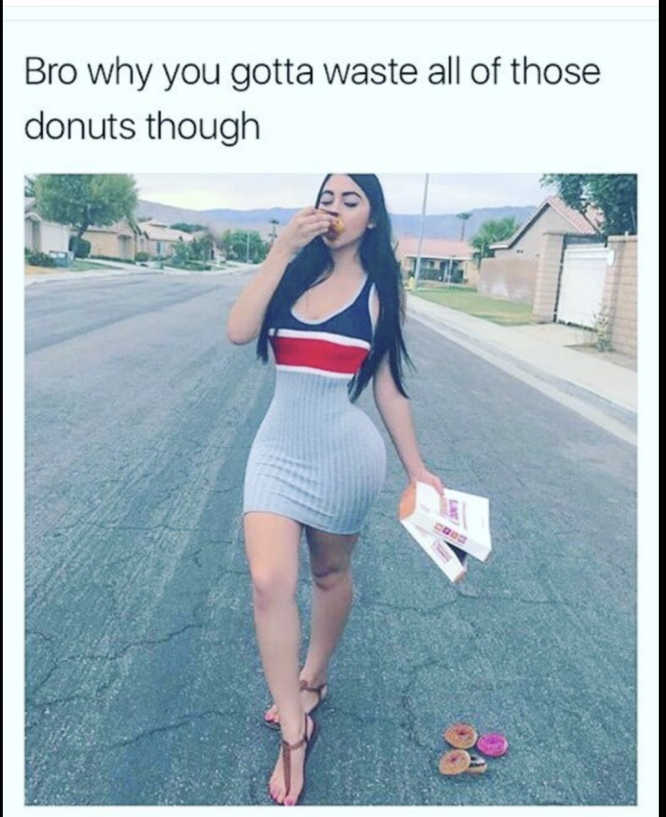 comment awards 65 - Bro why you gotta waste all of those donuts though