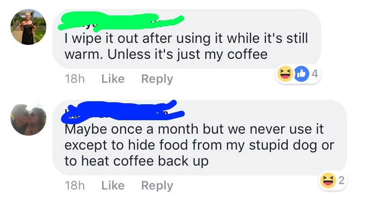 Clever Facebook User Changed Microwave to Vagina And Cooked Up Some Hilarity