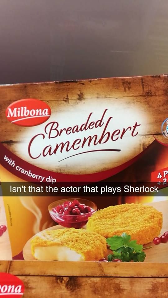 remarkable image of isn t that benedict cumberbatch - Milbona Breaded, Camembert with cranben berry dip 4P 2 Isn't that the actor that plays Sherlock ona