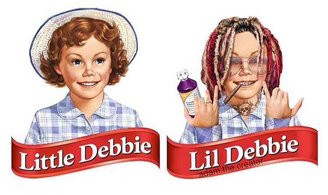 remarkable image of hee hee memes - Little Debbie Lil Debbie adam.the.creator