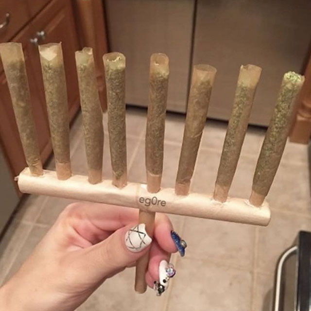 remarkable image of rolled weed