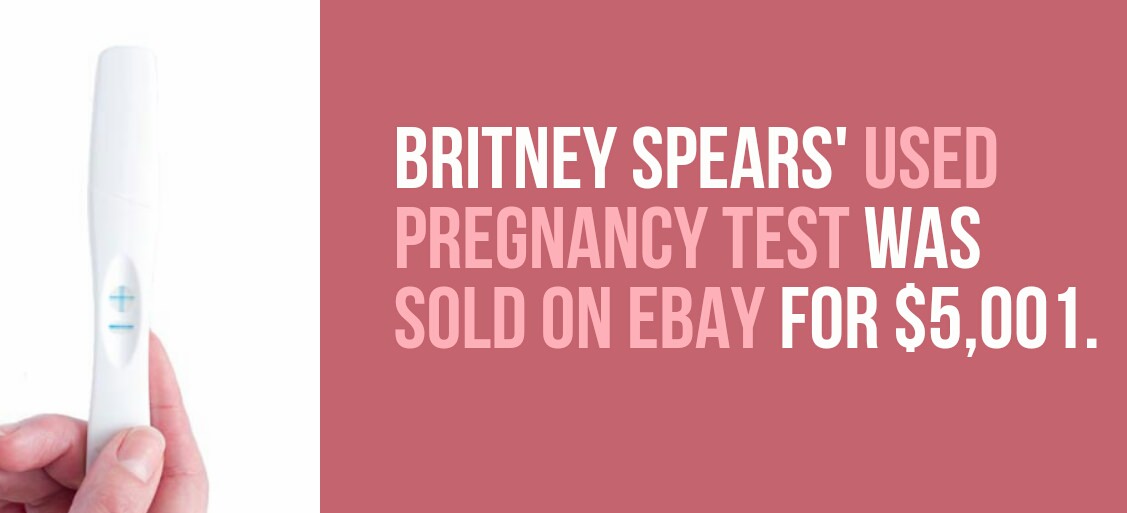 sizzlers peri peri - Britney Spears' Used Pregnancy Test Was Sold On Ebay For $5,001.