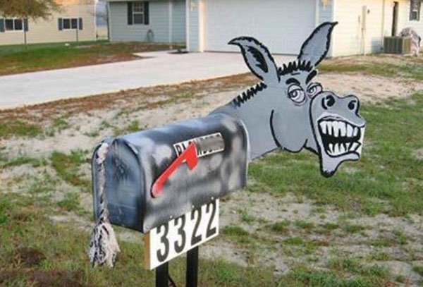 ridiculous mailboxes