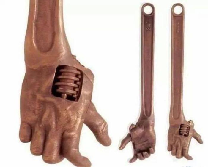funny hand wrench