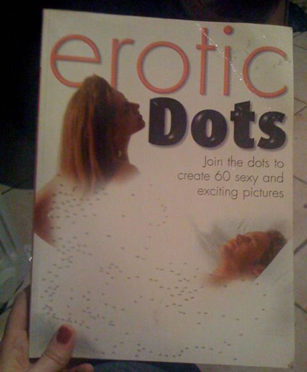 book - erotic Dots Join the dots to create 60 sexy and exciting pictures