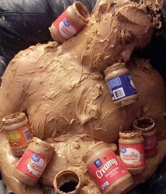 random peanut butter man - Creon Creamy