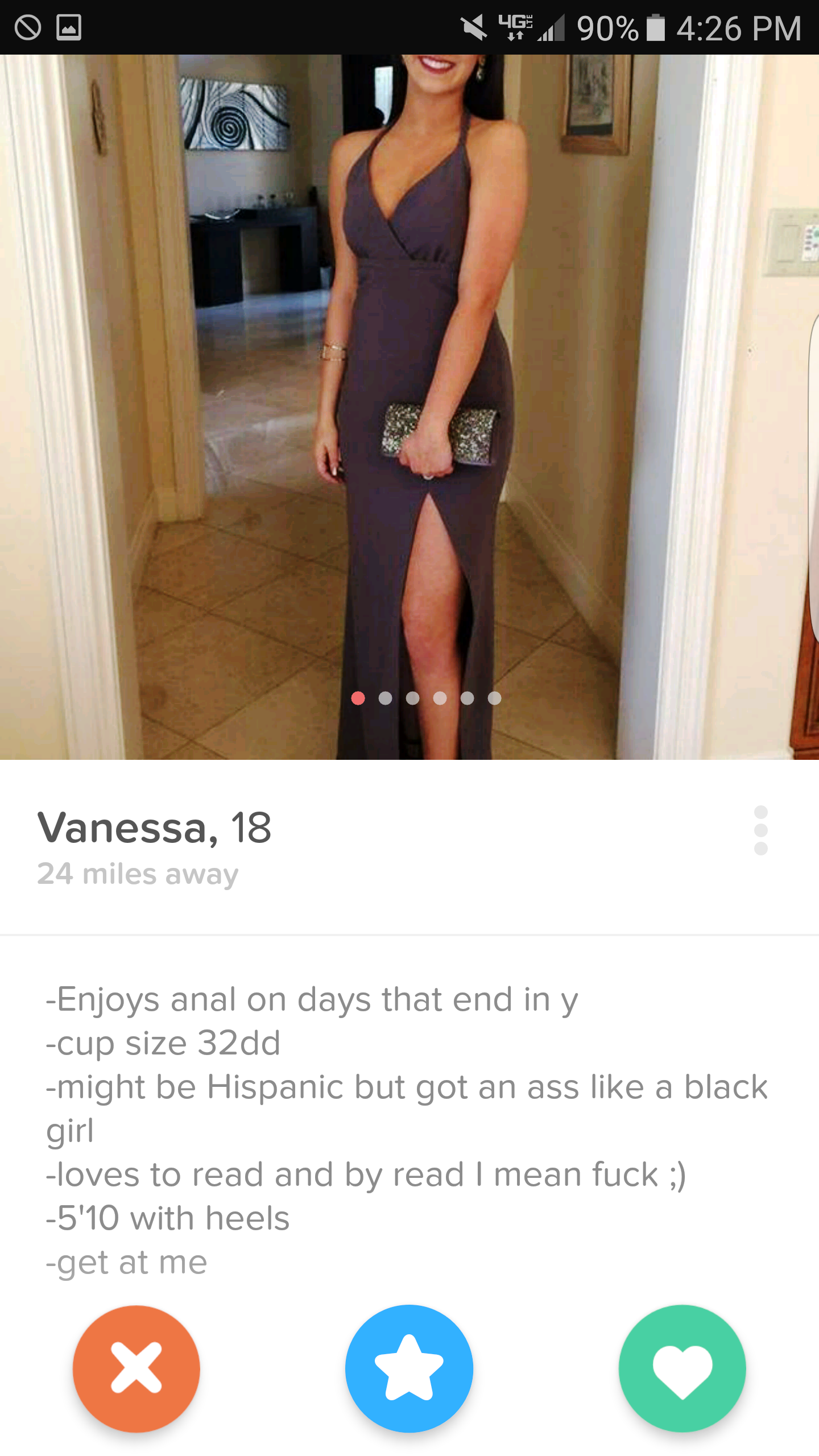 bio for sugar baby - 9.90% Vanessa, 18 24 miles away Enjoys anal on days that end in y cup size 32dd might be Hispanic but got an ass a black girl loves to read and by read I mean fuck 5'10 with heels get at me