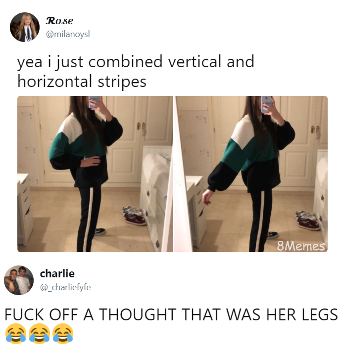 amazing picture of steal your heart meme - Rose yea i just combined vertical and horizontal stripes 8 Memes charlie charlie Fuck Off A Thought That Was Her Legs