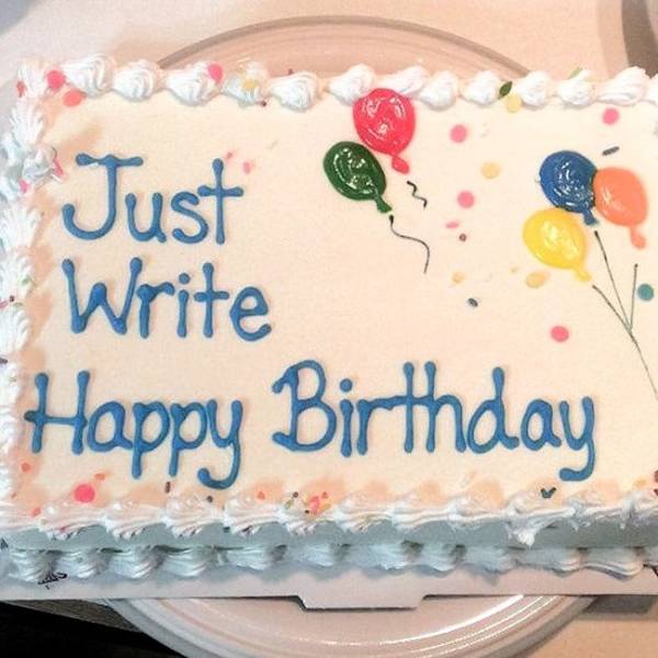 buttercream - Just Q Write Happy Birthday