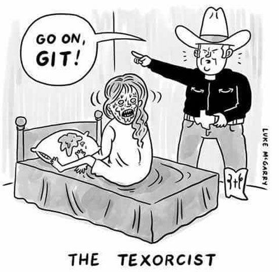 everything's bigger in texas - Go On Git! Luke M Garry The Texorcist