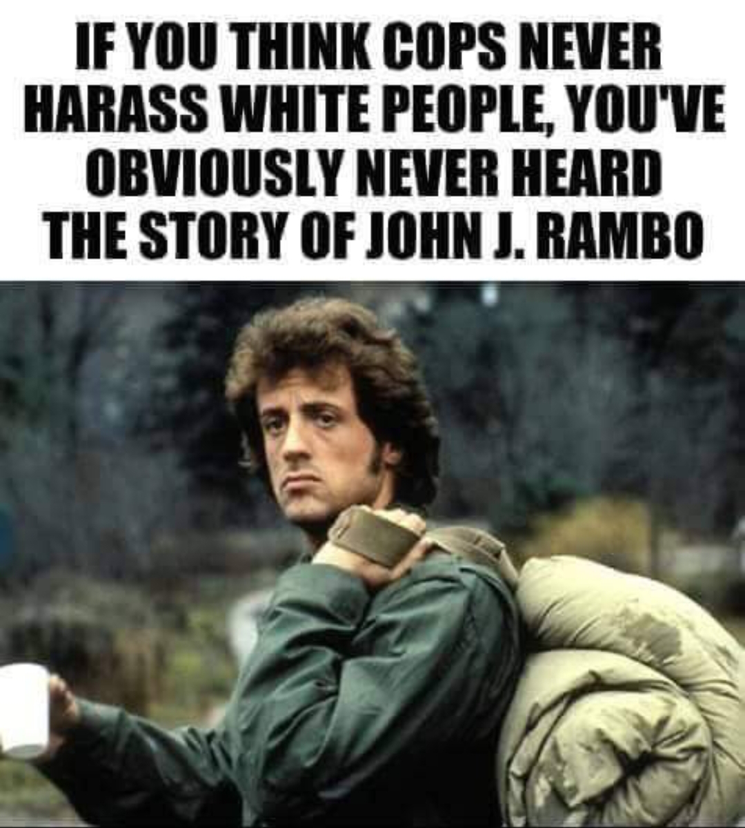 If You Think Cops Never Harass White People, You'Ve Obviously Never Heard The Story Of John J. Rambo