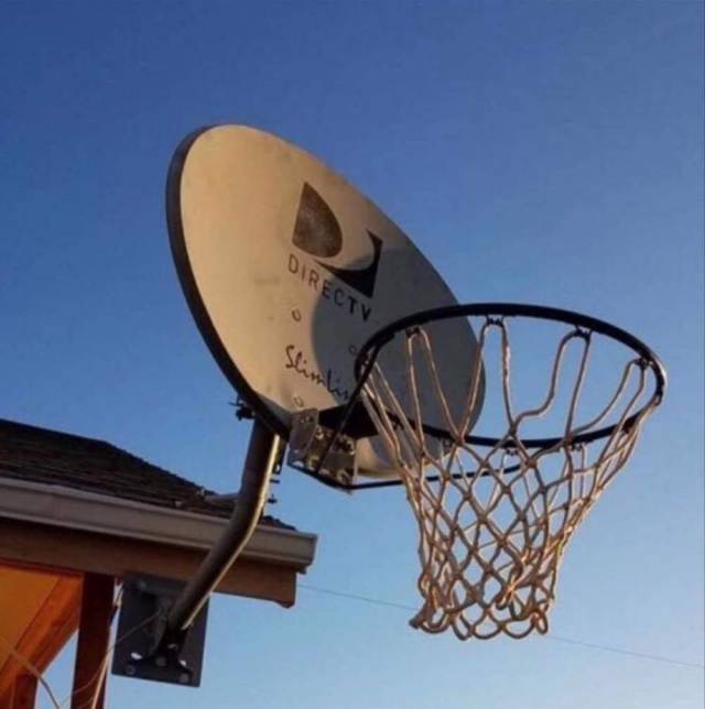 Basketball from DirectTV dish