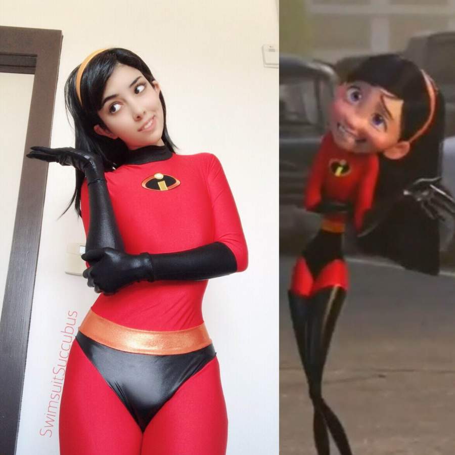 incredibles 2 violet cosplay - SwimsuitSuccubus