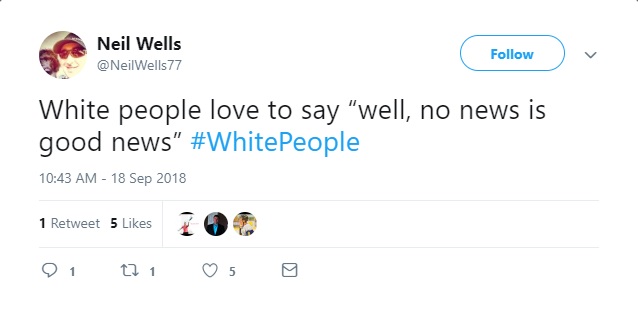 13 Things White People Always Say