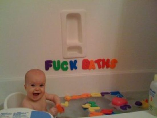 funny baby toys - Fuck Baths