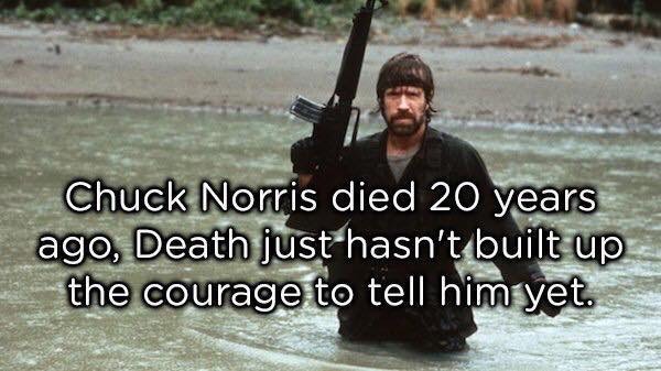 Totally True Facts About Chuck Norris