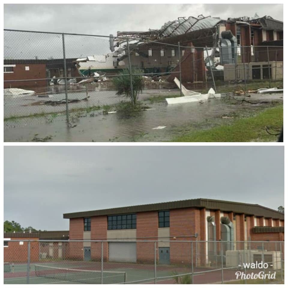 Compilation Showing The Devastation Caused By Hurricane Michael