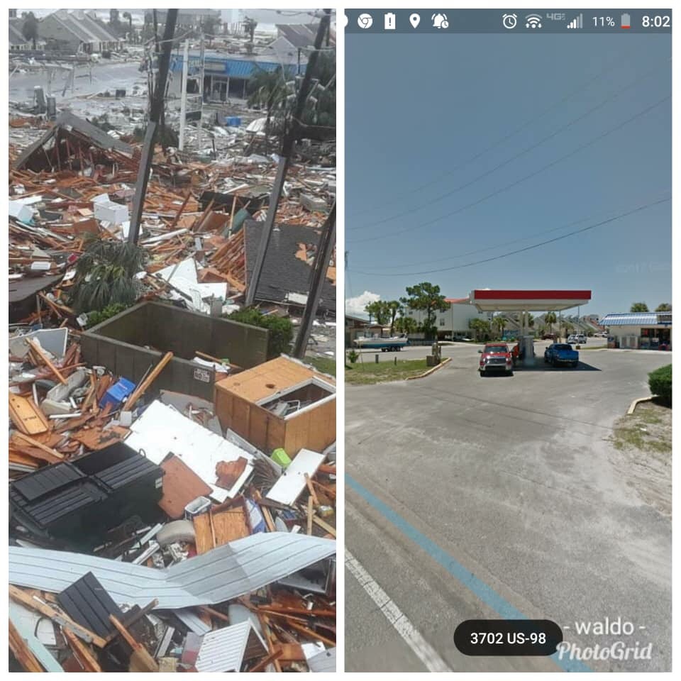 Compilation Showing The Devastation Caused By Hurricane Michael