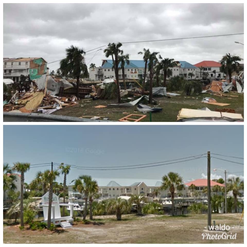 Compilation Showing The Devastation Caused By Hurricane Michael
