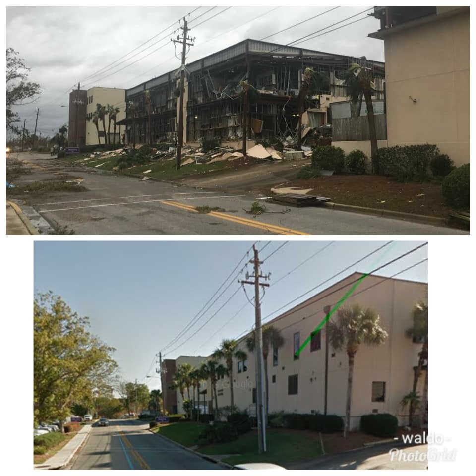 Compilation Showing The Devastation Caused By Hurricane Michael