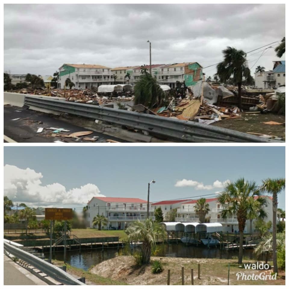 Compilation Showing The Devastation Caused By Hurricane Michael