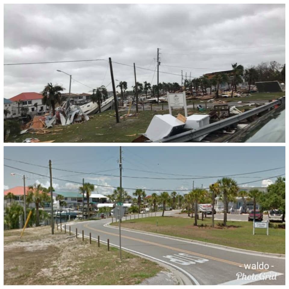 Compilation Showing The Devastation Caused By Hurricane Michael