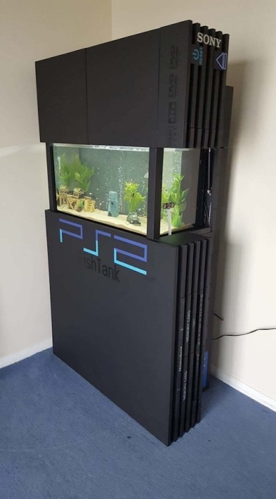 ps2 fish tank - Sony 9
