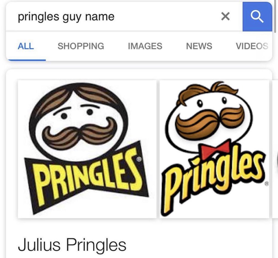 random pic happiness - pringles guy name X Q All Shopping Images News Videos I Pringlesi Julius Pringles