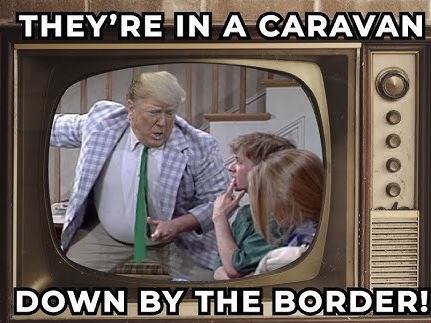 random pic caravan down by the border meme - They'Re In A Caravan Ooo Down By The Border!