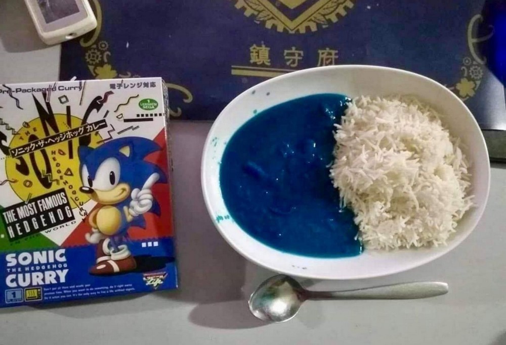random pic sonic curry meme - PrePackaged Curry Ooo wonto Sonic Curry
