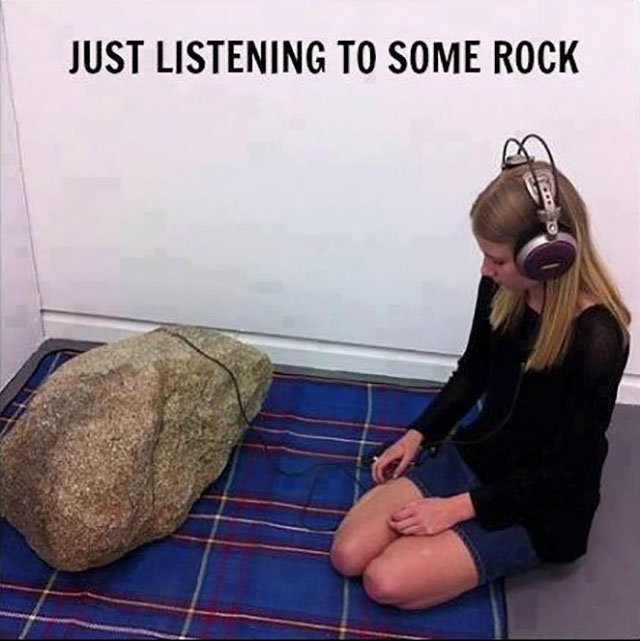 random pic just listening to some rock - Just Listening To Some Rock
