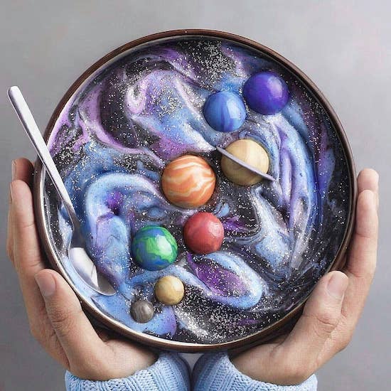 random pic solar system bowl