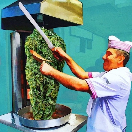 shawarma marijuana
