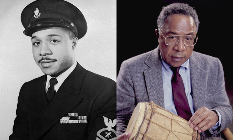 Alex Haley, U.S. Coast Guard - An American writer and author, Alex Haley is most noted for his 1976 book, Roots: The Saga of an American Family. The television mini-series of the same name was met with nearly unprecedented Nielsen ratings and sparked a national conversation that remains to this day. Alex developed those talents for writing while serving as a Mess Attendant in the Coast Guard during WWII.  Aboard ships in the Pacific theater, he would write letters for himself or fellow crewman to stave off boredom.  He later wrote for service newsletters and, recognizing his talents, the Coast Guard granted his request to become a Journalist First Class in the newly created rate. And when the rate needed its first Chief Petty Officer, that honor went to Alex. He served for 20 years and continued his writing until his death in 1992. In 1999, the Coast Guard honored Haley by naming a cutter after him.
