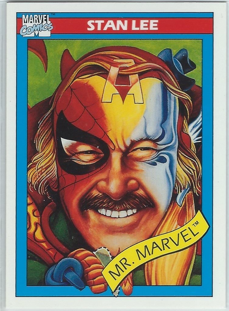 stan lee mr marvel card 1990 - Stan Lee Mr. Marvel