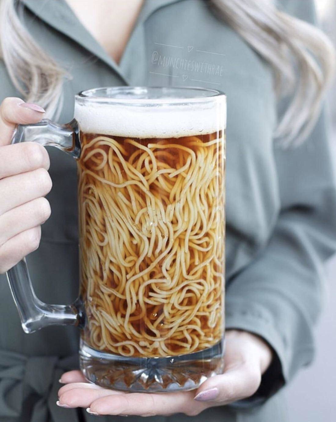 spaghetti beer