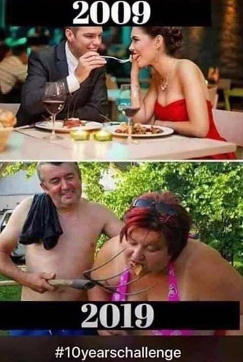 couple at dinner - 2009 2019