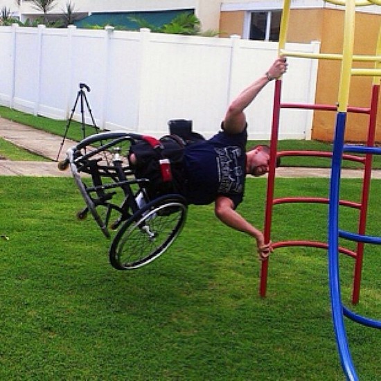 wheelchair parkour